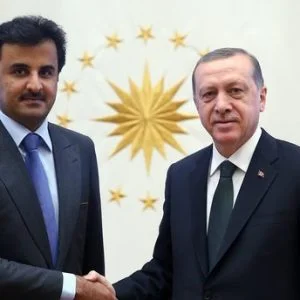 أردوغان يستقبل أمير قطر في إسطنبول