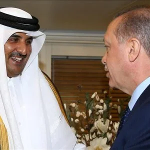 أمير قطر يهنئ اردوغان بذكرى إعلان الجمهورية