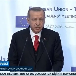 اردوغان: نأمل أننا تجاوزنا مرحلة صعبة في العلاقات بين تركيا والاتحاد الأوروبي