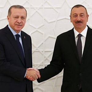 أردوغان يستقبل علييف في أنقرة