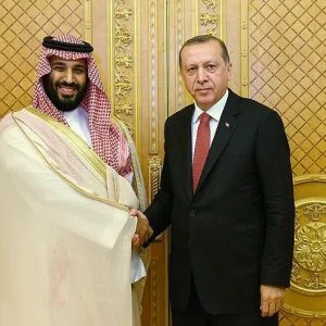 بن سلمان يهنئ أردوغان بفوزه في الانتخابات الرئاسية التركية