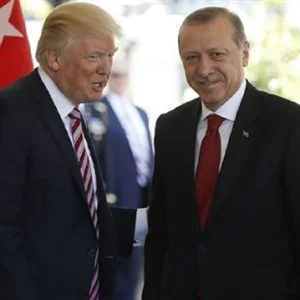 أردوغان وترامب يبحثان الملف السوري