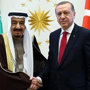 العاهل السعودي وولي عهده يهنئان الرئيس أردوغان