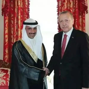 رسالة لافتة من أمير الكويت إلى أردوغان!