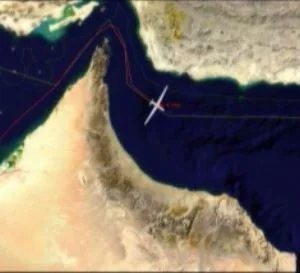 شاهد.. إيران تنشر فيديو لتحركات الطائرة الأمريكية وكيف «اخترقت أجواءها» قبل إسقاطها