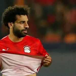 محمد صلاح في السعودية (صورة)