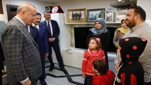 أردوغان يوفي بوعده ويلتقي هذه العائلة السورية