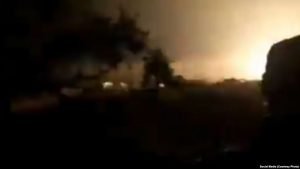 فيديو .. لحظة القصف الذي استشهد على أثره الجنود الأتراك بإدلب