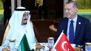 اردوغان والملك سلمان يتفقان على تطوير العلاقات الثنائية وإزالة المشاكل