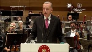 أردوغان يفتتح مبنى أوركسترا السيمفونية الرئاسية بأنقرة