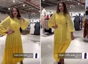 شاهد.. “مشهورة سناب” أفنان النملة تسخر من عارضة أزياء وتصف جسمها بـ”الخايس”