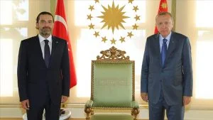 أردوغان يلتقي الحريري