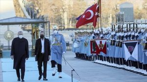 أردوغان يستقبل نظيره السلفادوري بمراسم رسمية