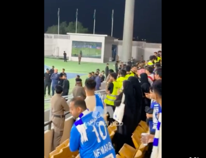 شاهد.. استهجان مشجعي الهلال السعودي تجاه جيسوس عقب التعثر أمام ضمك.