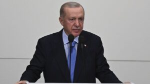 اردوغان: سوف نواصل النضال من أجل دولة فلسطين المستقلة